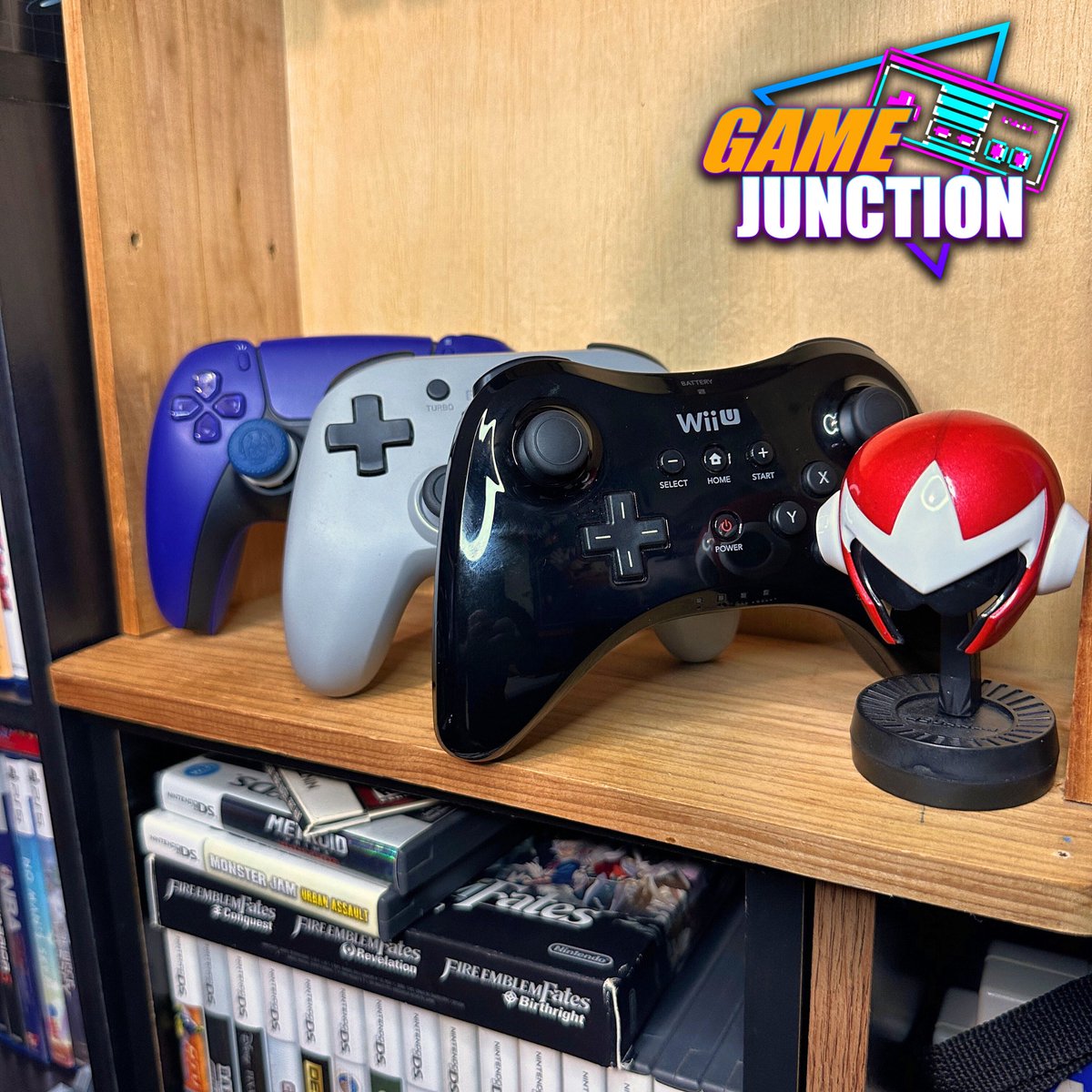 GameJunction1's tweet photo. Hereโs some of my favorite controllers at the moment. The Nintendo Wii U Pro Controller, Retro Fighters Defender, and the PlayStation 5 DualSense controller.
#gaming #videogames #gamers #controllers #gamejunction #collection #retro #ps5 #nintendo https://t.co/jG1Upg9Q95