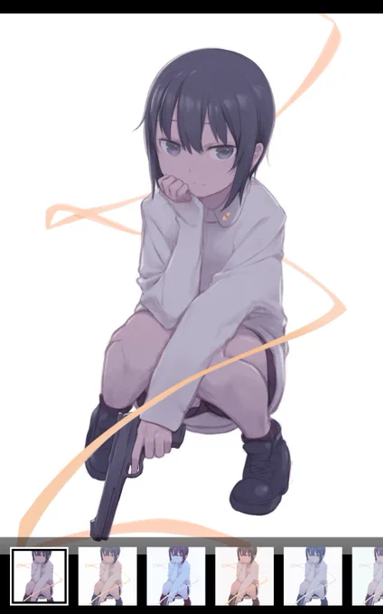 #今年も残りわずかなので今年一番伸びた絵を貼る