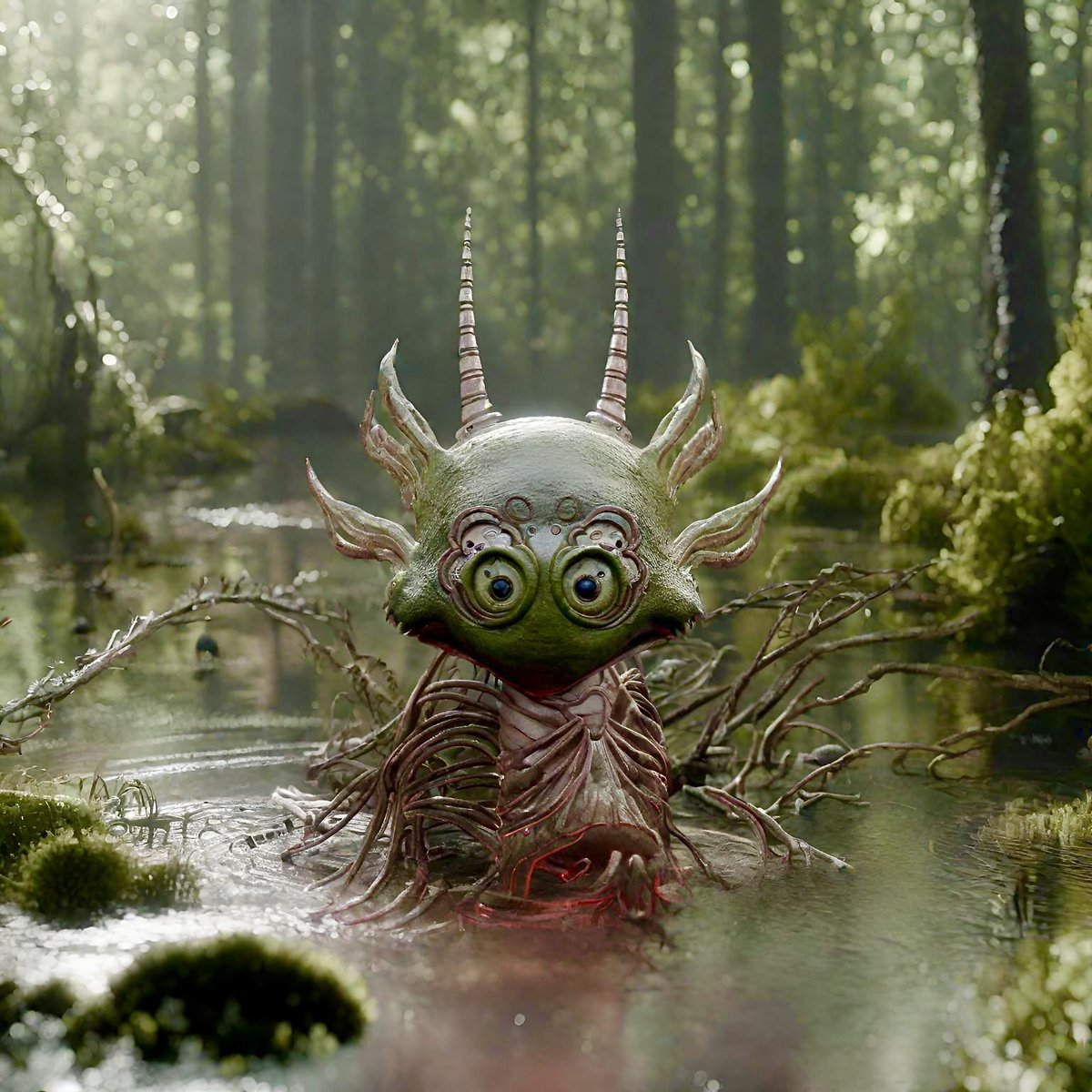 Mikey_Thereum's tweet photo. Where the Swamp ends, 

Otherside begins. https://t.co/jDAiVXR1r8