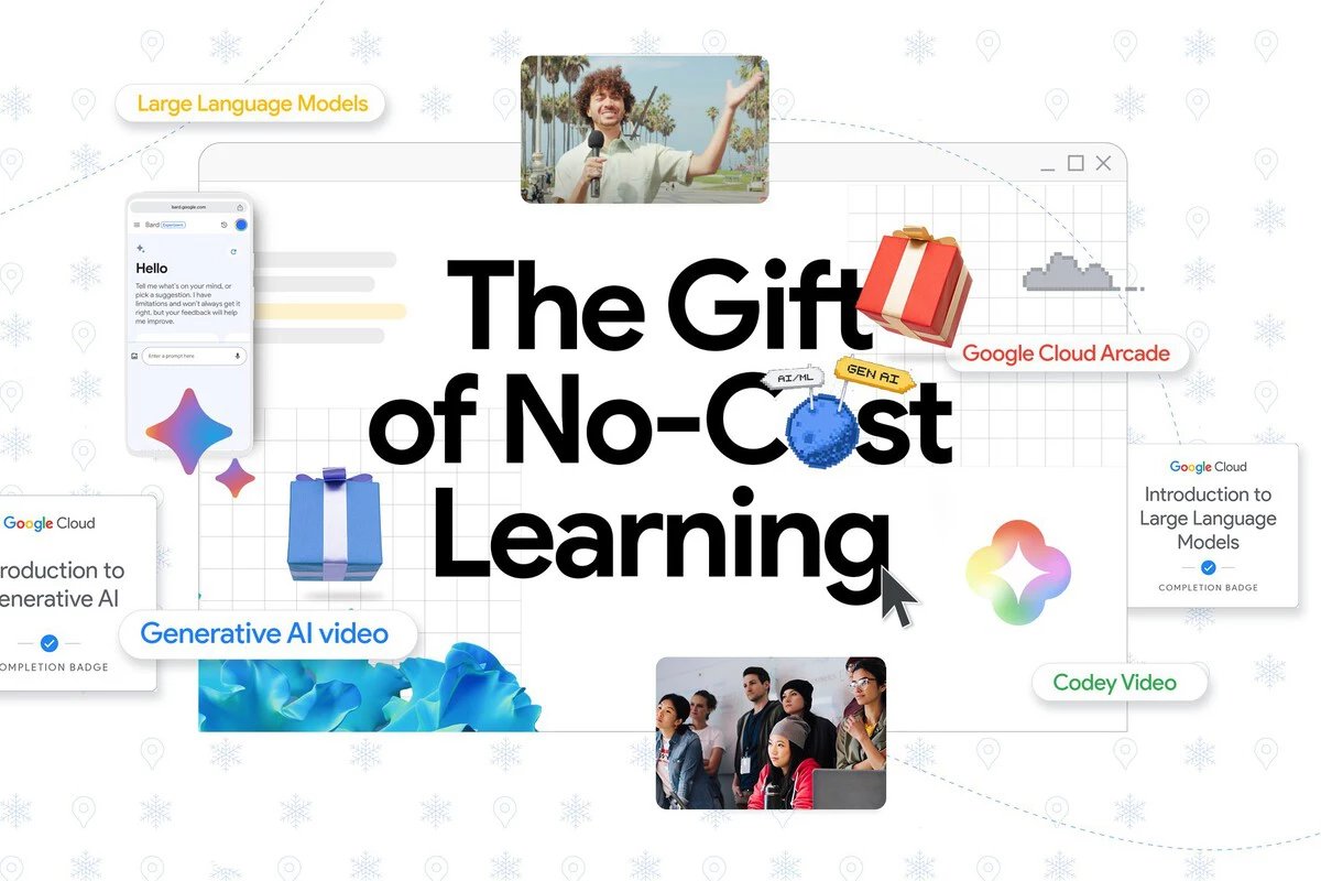 Quantosh's tweet photo. 'The Gift of No-Cost Learning' de @Google! 🎓✨ Este curso introductorio sobre IA generativa es una gran experiencia para todos los niveles. ¡Aprovechemos al máximo las oportunidades de aprender de forma gratuita! 🚀 #GoogleLearning #IAGenerativa #OpenSourceLearning https://t.co/6zfho4bpPW