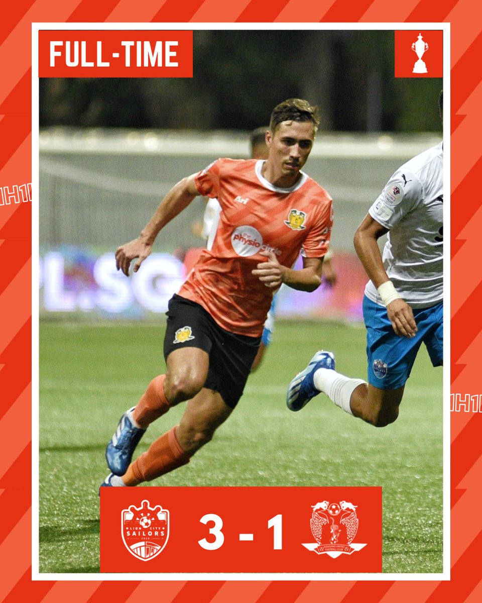 Full-time in the Singapore Cup.

LCS: Zivkovic 27’ (Pen), Kuriyama 42’ (OG), Shawal 81’
HOU: Kazuma 90’+1

📸: <a href="/SGPremierLeague/">Singapore Premier League</a> 

#HGFC #1H1H #SGCup #LCSHOU