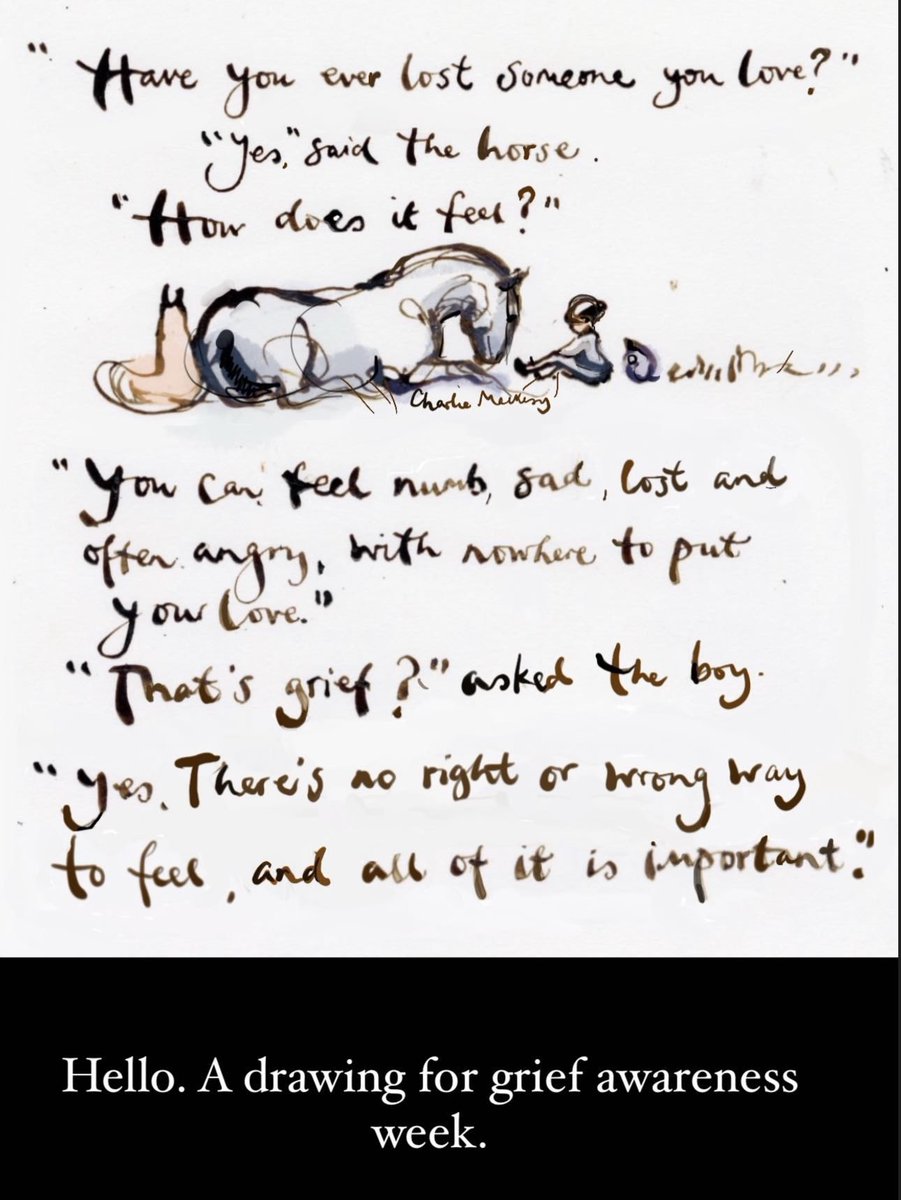 The Good Grief Trust (@goodgrieftrust) on Twitter photo Thankyou <a href="/charliemackesy/">charlie mackesy</a> for supporting #NGAW23
Grief is a huge muddle, a tangled mess, and there is no right or wrong way to grieve. π§‘
#NationalGriefAwarenessWeek
#BetterTogether Thankyou <a href="/charliemackesy/">charlie mackesy</a> for supporting #NGAW23
Grief is a huge muddle, a tangled mess, and there is no right or wrong way to grieve. π§‘
#NationalGriefAwarenessWeek
#BetterTogether