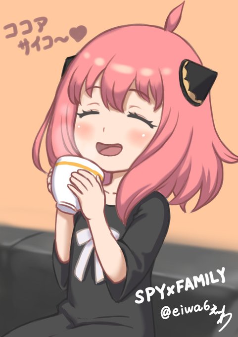 ココアを飲みながら見る～☕️ 