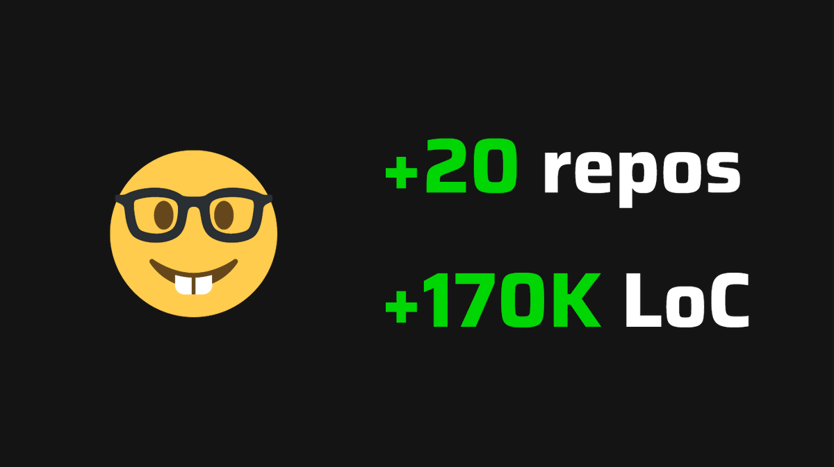 briansasbon's tweet photo. En @NeoPowerDigital hicimos nuestro propio "wrapped" del año.

Esto me voló la cabeza:
💻 Creamos +20 repositorios
✍🏻 Escribimos +170K lineas de código

Sin clientes ni rondas de inversión. 
Esto recién empieza 🚀 https://t.co/37JyAVbnBD