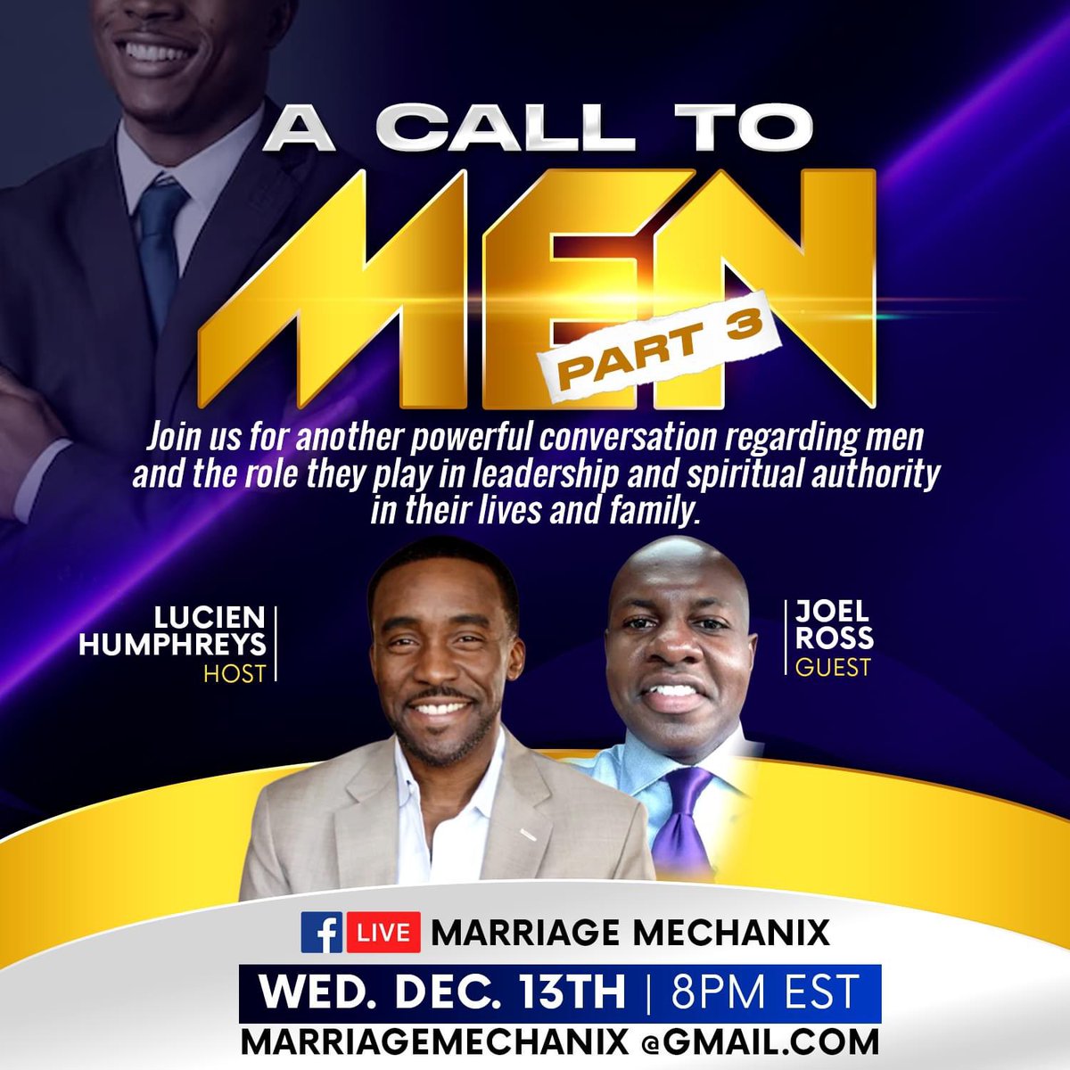 Join us on Monday for a powerful discussion..