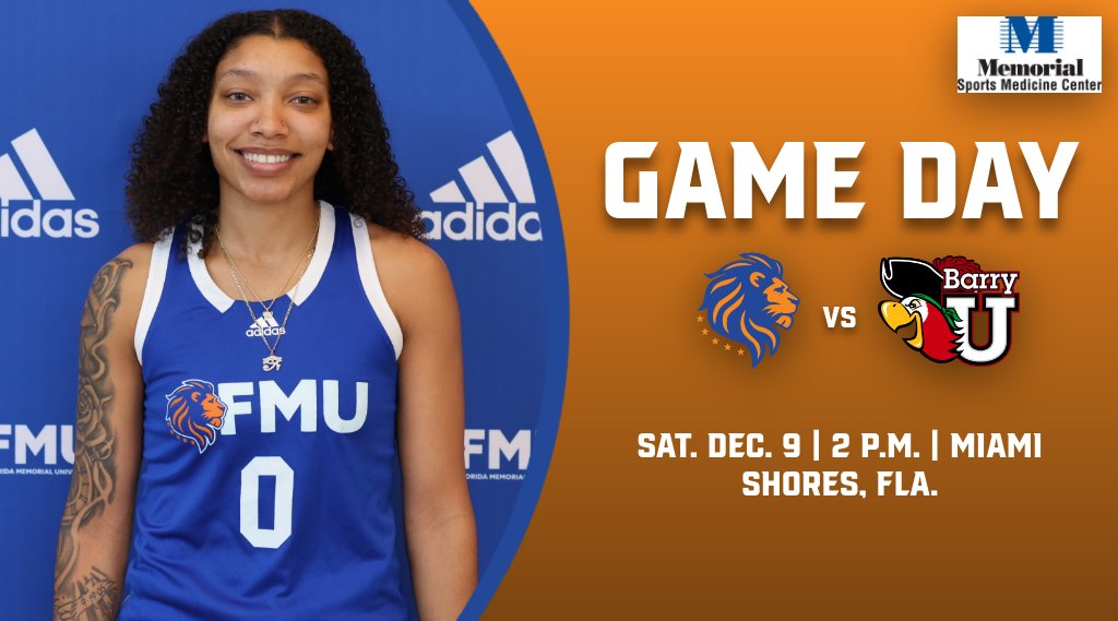 FMU Lions Athletics (@gofmulions) on Twitter photo #LIONNATION! It's Game Day!
๐: FMU WBB
๐๏ธ: <a href="/GoBarryBucs/">Barry University Athletics</a>
๐: Miami Shores, Fla.
โฒ๏ธ: 2 p.m.
๐บ: sunshinestateconference.tv/barry/?bfplayvโฆ
๐: stats.statbroadcast.com/broadcast/?id=โฆ
<a href="/FLMemorialUniv/">Florida Memorial University</a>
#hbcu #FloridaMemorial #basketball #hoops ๐ฆ๐ #LIONNATION! It's Game Day!
๐: FMU WBB
๐๏ธ: <a href="/GoBarryBucs/">Barry University Athletics</a>
๐: Miami Shores, Fla.
โฒ๏ธ: 2 p.m.
๐บ: sunshinestateconference.tv/barry/?bfplayvโฆ
๐: stats.statbroadcast.com/broadcast/?id=โฆ
<a href="/FLMemorialUniv/">Florida Memorial University</a>
#hbcu #FloridaMemorial #basketball #hoops ๐ฆ๐