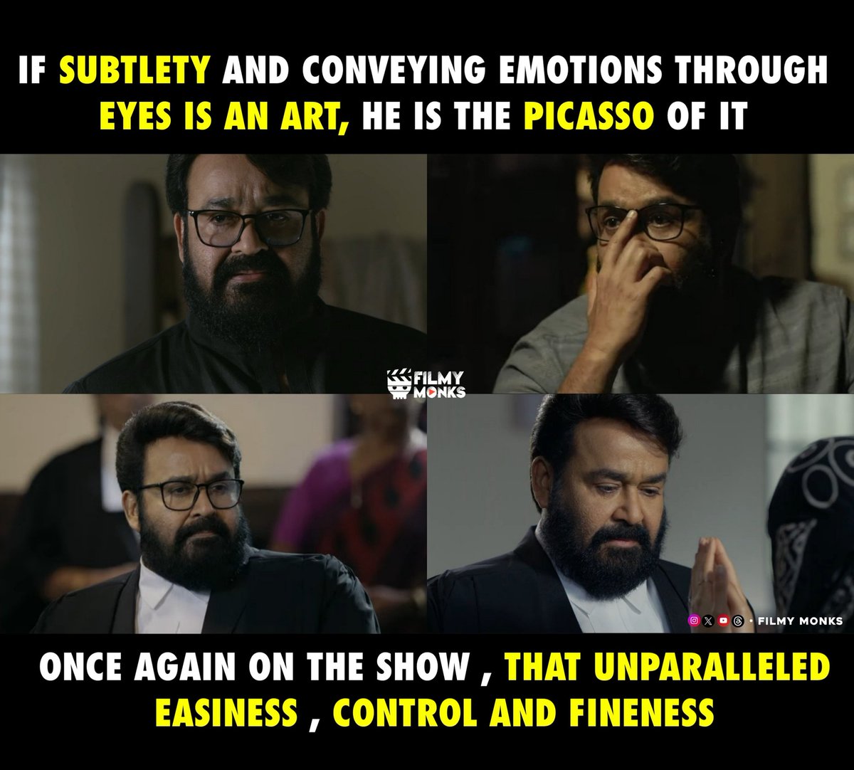 filmy_monks's tweet image. The Greatest @Mohanlal ❤️

#Neru