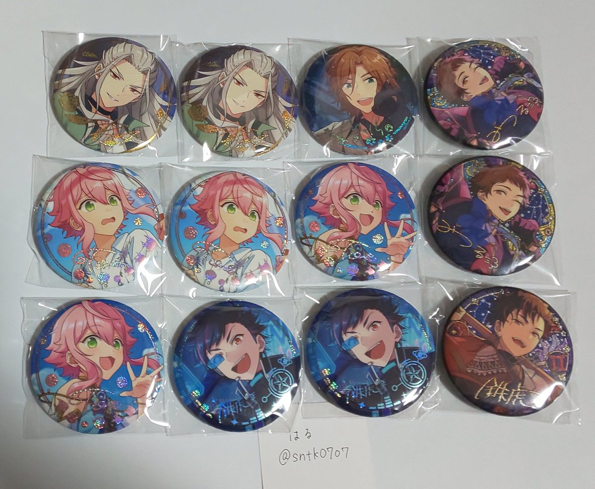 【譲渡】あんスタ 中国 星之所向缶 時光缶 招募缶 缶バッジ

譲:日和･千秋･藍良･晃牙･茨･宗･巽･渉･真･凪砂･奏汰･翠･光･鉄虎･桃李･斑

求:500円+送料

画像1は画像3から同数お迎えをお願いします。
画像2･3は1点からお譲り可能です。