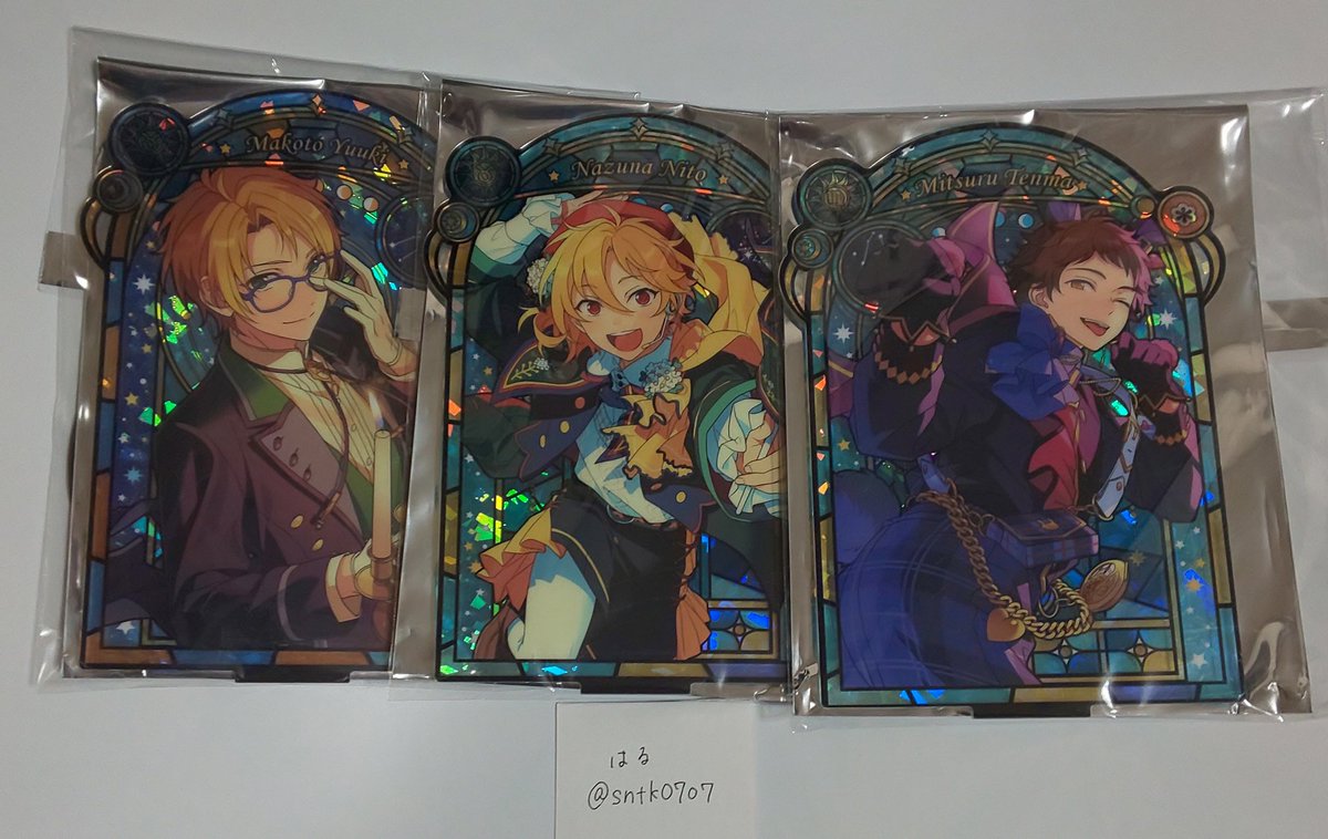 【譲渡】あんスタ 中国 星之所向 アクスタ

譲:藍良･巽･マヨイ･晃牙･こはく･HiMERU･真･なずな･光

求:1000円+送料

画像1は画像2を含んでのお取引希望。
画像2は1点からお譲り可能です。