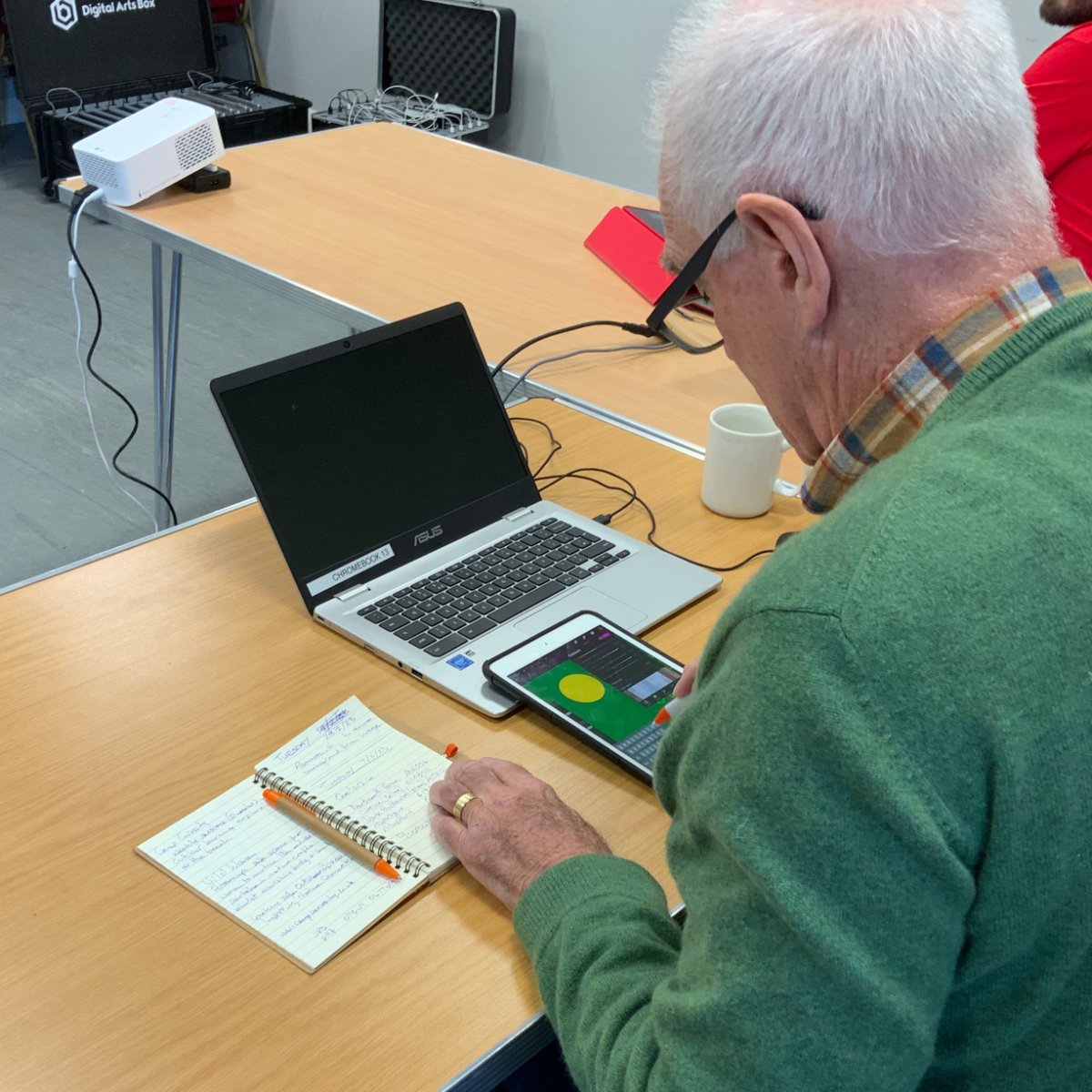 DigitalArtsBox's tweet photo. ⚡ Elevate your digital skills next week at our FREE Digital Drop-In sessions!

We've got laptops and a warm space for internet access, online banking, shopping, tech support, email setup, and more. 🌐💻

#runcorn #widnes #halton #digitaldropin #digitalskills https://t.co/IwabZR3uXL