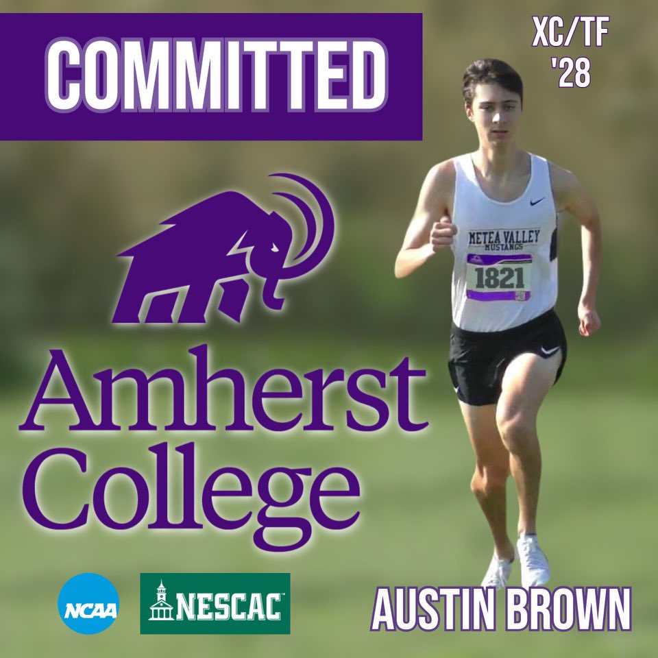 Austin Brown (@austinxctf) on Twitter photo Beyond excited to announce my commitment to Amherst College to continue my academic and athletic career! I would like to thank my family, coaches, teammates, and friends for supporting me along the way. <a href="/MVMensXCTF/">MVHS Men's XC/T&F</a> <a href="/ILXCTF/">Illinois HS XC/TF</a> @MileSplitIL Beyond excited to announce my commitment to Amherst College to continue my academic and athletic career! I would like to thank my family, coaches, teammates, and friends for supporting me along the way. <a href="/MVMensXCTF/">MVHS Men's XC/T&F</a> <a href="/ILXCTF/">Illinois HS XC/TF</a> @MileSplitIL