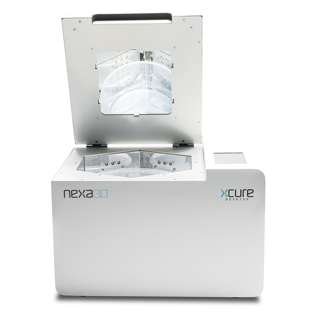 Nexa3D's tweet image. We're all about #ultrafast, which is why we came out with the xCURE Desktop—reducing cure times by as much as 80% with curing times as low as 6 minutes! 😲
Learn more about xCURE Desktop 👉 hubs.la/Q02c2rdK0
#Ultrafast #Fast3DPrinting #PostProcessing #Nexa3D