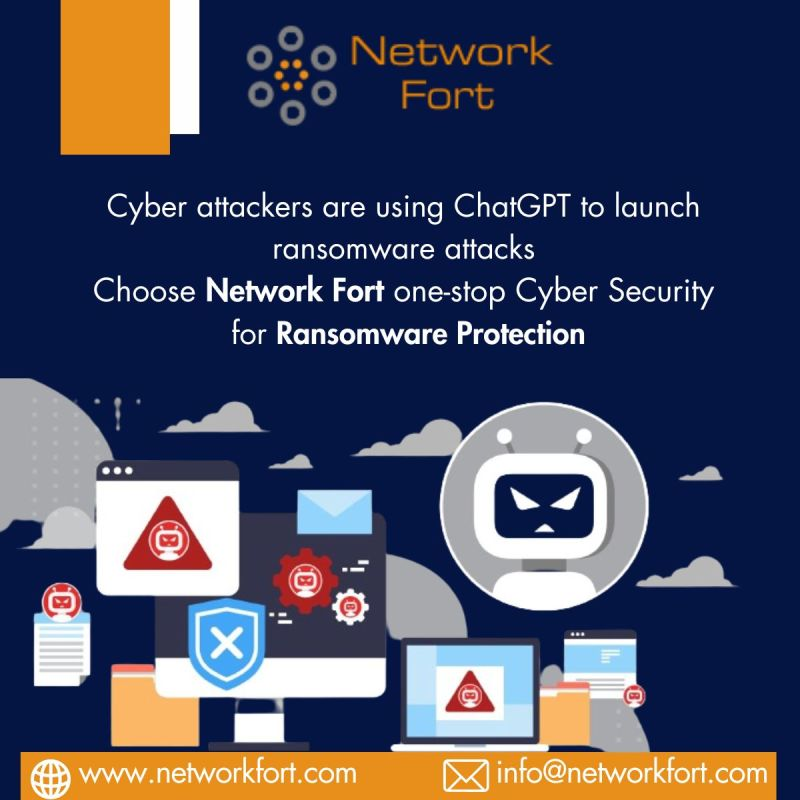 #Cyberattackers are using #ChatGPT for #ransomwareattacks
In 2023 global #ransomware rates climb 50% from last year
Are you prepared to fight against #RansomwareThreat? Deploy #NetworkFort #CyberSolution today
networkfort.com
#CyberSecurity #HotelSafety #Darkweb #Cyber