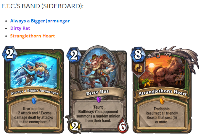 HSTopDecks's tweet image. (Standard) @ron_hs's #185 Legend Reno Hunter. (Deck list from TheSpring) hearthstonetopdecks.com/decks/reno-hun… #Hearthstone #HS_HUN