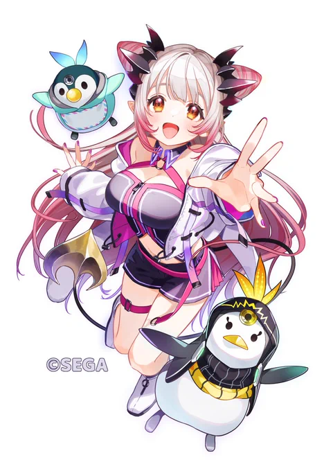 SEGA様の音楽ゲーム「CHUNITHM(チュウニズム)」にて周防パトラ様のビジュアルを担当しております!よろしくね 