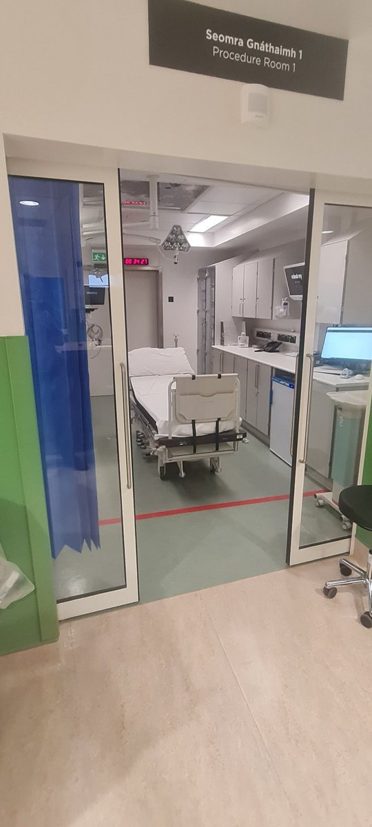 Beautiful new Paediatric ED opened this week @CUH_Cork @DrRoryOBrien @AideenRiordan @DonnellyStephen Facilities fabulous. Calm environment for children @PeopleofHSE @HSE_CDI @CcoHse Onwards and upwards Thanks to Norma O Sullivan and Siobhan Scanlon for driving this.