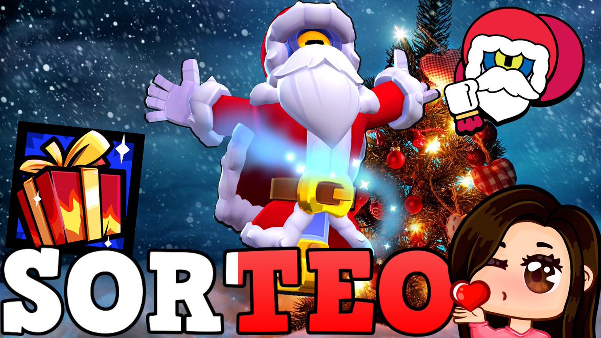🎁GIVEAWAY SANTA STU SKIN🎁

To enter: 
💫Follow me @virginiaburgosh
💫Like ❤️&amp; RT 🔁
💫Follow me on Twitch twitch.tv/virginiaburgos (optional)

📆 End to December 20th
¡Buena suerte!🍀🤞🏻

#SantaStuGiveaway #SantaStu #Supercell #BrawlStars