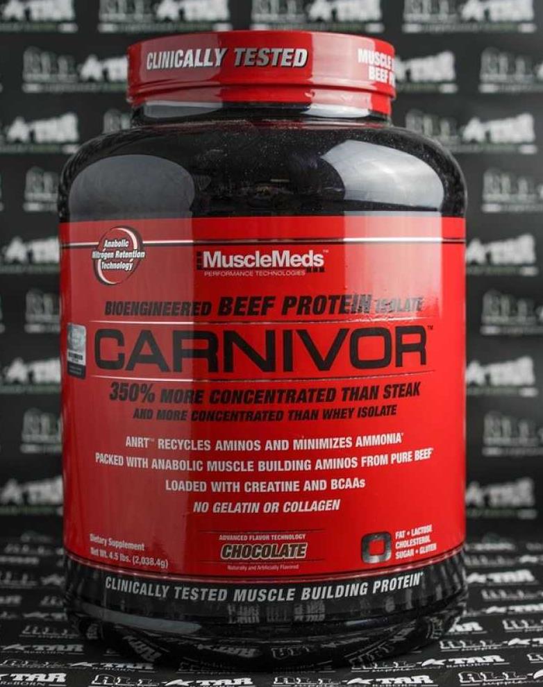 Musclemeds Carnivor 4.6 lbs whey protein isolate beef DRUJRWD invl.io/clg3wls?O4zz5f…