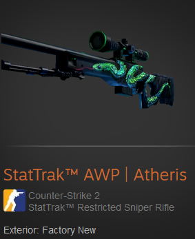 Cyps on X: 🎁StatTrak™ AWP  Atheris (10$) GIVEAWAY 📋To enter: ☑️Follow  @KAXRAME1 & @Cypscs ☑️Retweet ☑️Subscribe:   (show proof🧐) ⏳Rolls in 3 Days! 🤞Good Luck! #CSGO #CSGOGiveaway   / X