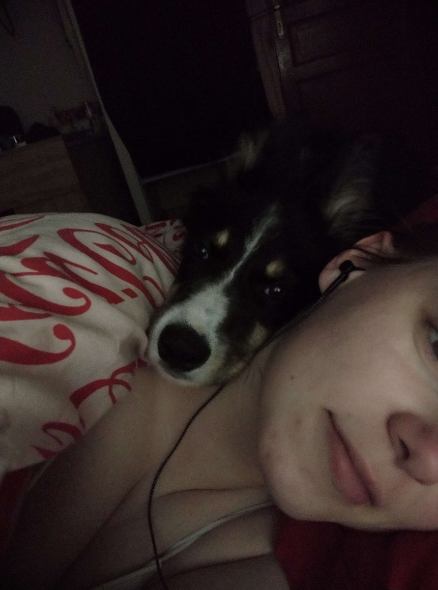 _hostale's tweet image. Mes deux amours 🌙🕊️ 🐶🖤
J'ai appris doucement à m'aimer cette année, que ça dure !