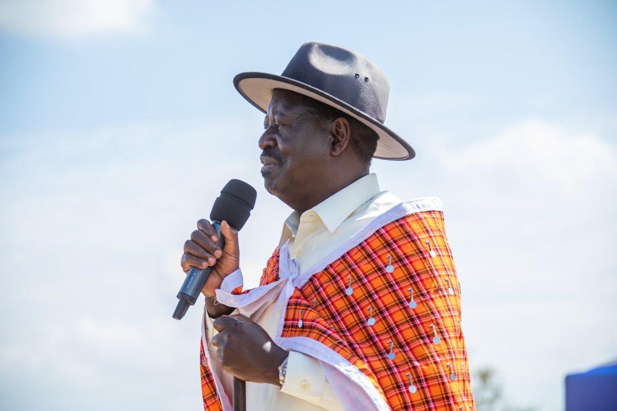 RailaOdinga's tweet photo. We spent a great afternoon in Kajiado East, warmly hosted by MP Kakuta Maimai, for a prayer service. The Maa culture places a high value on tolerance and understanding. I'm grateful for the warm welcome and the chance to engage and share ideas with this community. https://t.co/lyACB6SsBf