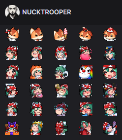 nucktrooper's tweet photo. 6 nouvelles emotes #twitch déjà disponibles sur ma chaîne ! https://t.co/AI8aoXwVK5
