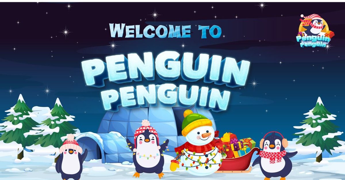 PenguinSolana's tweet photo. 🐧🐧Christmas is near and Penguin is preparing the biggest token presents for Santa to send it to you 

Penguin will bring the Christmas atmosphere to you sooner than usual 🐧

#Penguin #Solana https://t.co/rrLq5RV91s