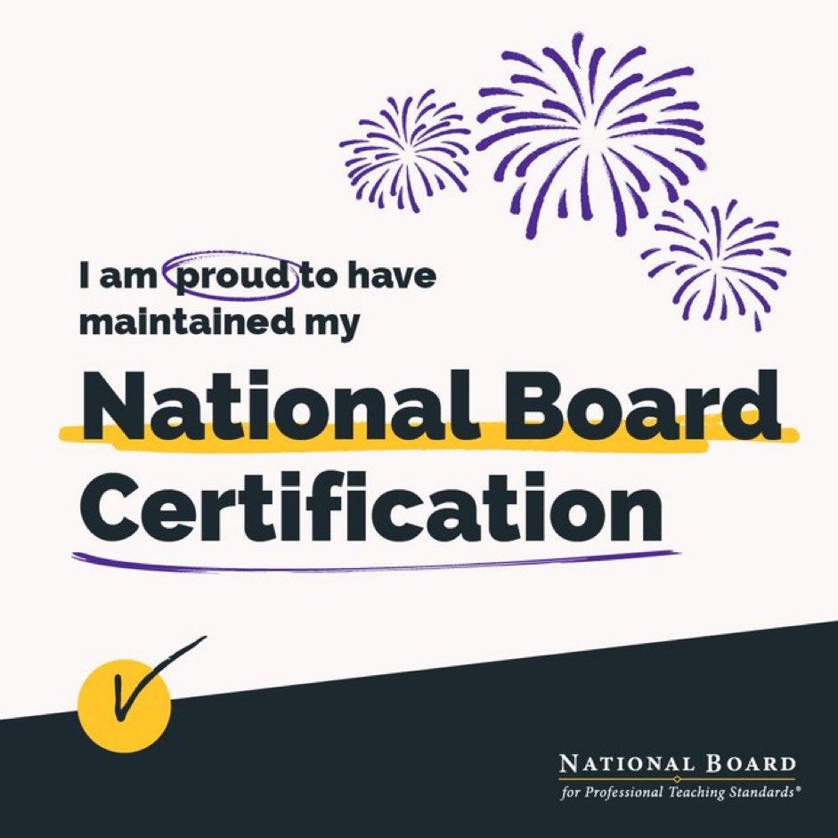 kostreeva's tweet photo. Woohoo!! Thanks @alparsons215 for the guidance.  @NBPTS #NBCTstrong https://t.co/jHBpczc5OG