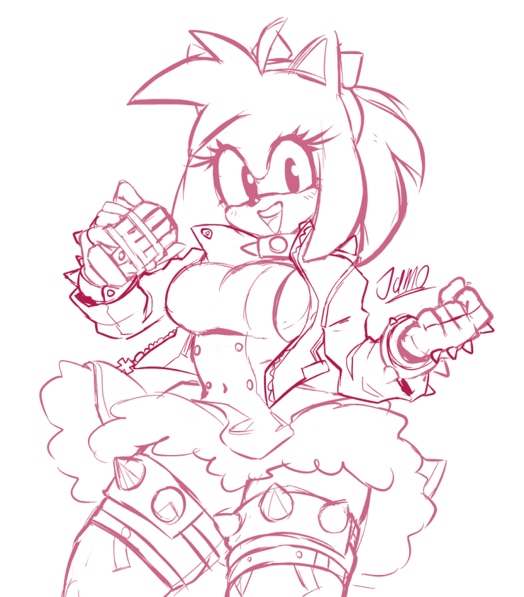 Jamo_ART's tweet photo. Amy Elphelt WIP https://t.co/ca5dPagj2v