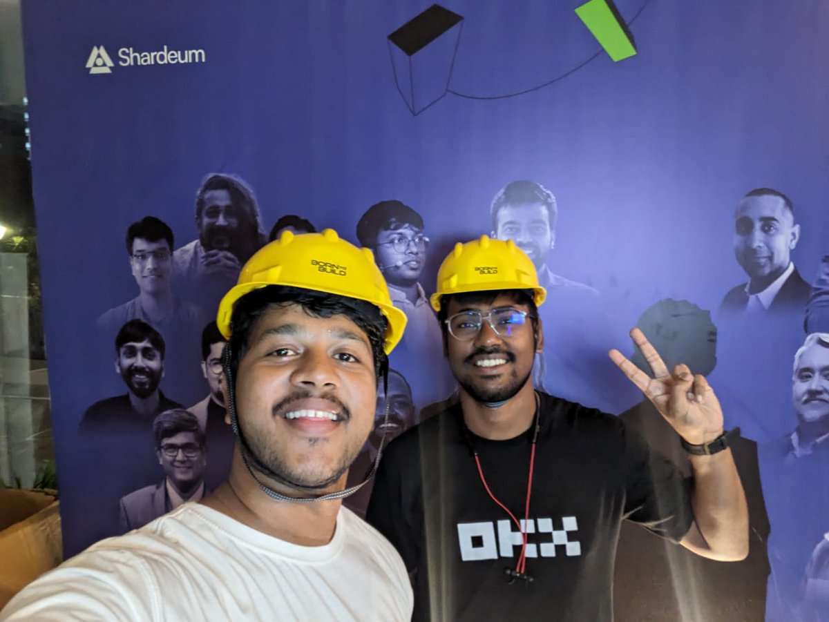 Excited to be part of Shardeum's #ProofOfCommunity conference! 🚀 Building connections with web3 devs, exploring new possibilities, and shaping the future of decentralized networks. #Shardeum #Web3 #BornToBuild