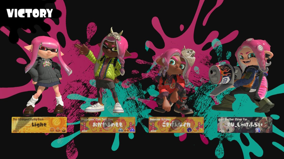 Thank you! #Splatoon3 #NintendoSwitch