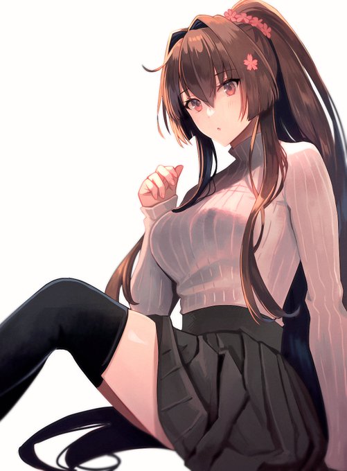 「黒のスカート たてセタ」のTwitter画像/イラスト(人気順)