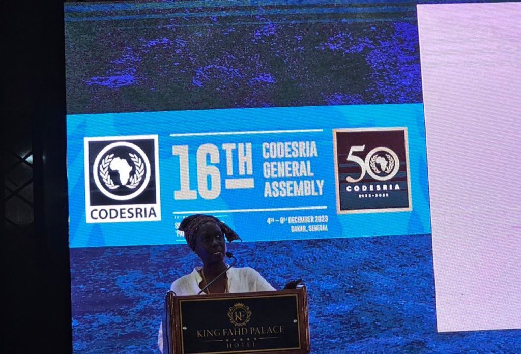 I congratulate Prof. Lynn Ossome of the Makerere Institute of Social Research on being elected the new President of CODESRIA at its 16th Assembly held in Dakar. Congratulations, Prof. Ossome! You make Makerere University proud.