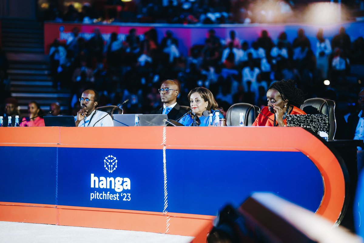 A heartfelt thank you to our distinguished judges at the #HangaPitchfest23 Grand Finale! 🙌 Your expertise and dedication have made this year’s edition a memorable one. Thank you to @AliceNkulikiyi1, Prof. Conrad Tucker, Dr @EleniGabre , and @cuwajeneza #HangaUhige