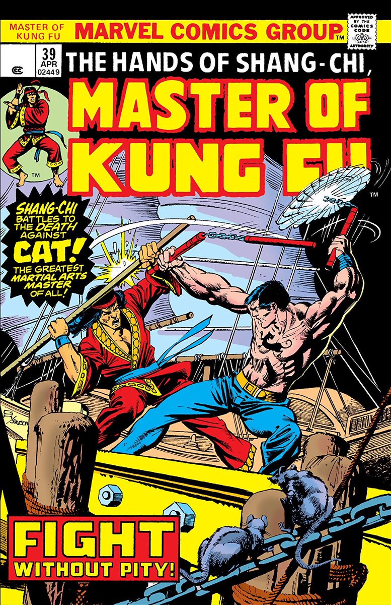 deadlykungfupod's tweet photo. On this day in 1975, Shen Kuei made his debut in Master of Kung Fu #38 in a two part story. Known as The Cat, he became one of, if not, the most dangerous opponent of #ShangChi.
Subscribe and listen to the Eps 30 review!
#MarvelComics #DeadlyHandsofKungFu https://t.co/hN1ff0MzhX