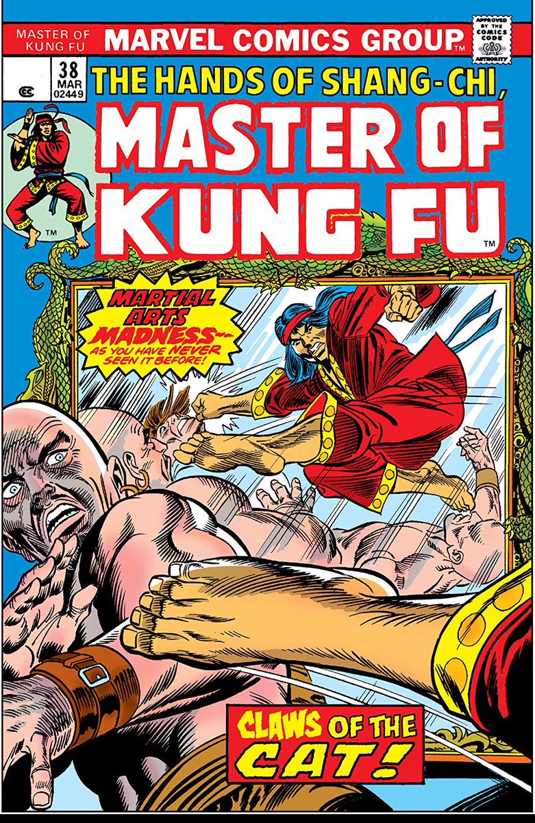 deadlykungfupod's tweet photo. On this day in 1975, Shen Kuei made his debut in Master of Kung Fu #38 in a two part story. Known as The Cat, he became one of, if not, the most dangerous opponent of #ShangChi.
Subscribe and listen to the Eps 30 review!
#MarvelComics #DeadlyHandsofKungFu https://t.co/hN1ff0MzhX