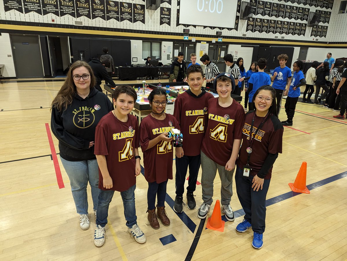Avengers Robotics at the FLL Tournament today!! <a href="/St_Andrew145/">St. Andrew School</a>