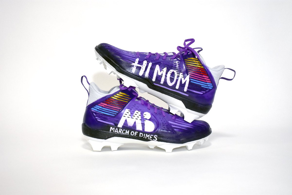 JBsportscaster's tweet image. Proud to support @MarchofDimes! Can't wait to see Tyler Ott wear these custom #MarchofDimes cleats on the field as the Ravens take on the Rams this Sunday. Click link for ways to support this great cause: marchofdimes.org/ways-to-give

#MyCauseMyCleats  #NFL