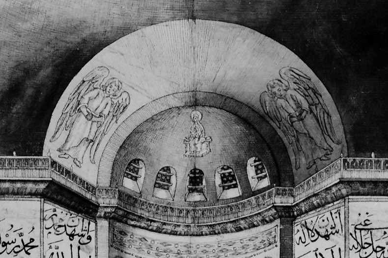 InnerIstanbul's tweet photo. @HugoHaasen You make a big mistake talking about «1453 destroying». 230 years after the conquest of Constantinople the mosaics are still to be seen. And without Sinan’ reconstruction St.Sophia wouldn’t have survived, but would have been destroyed by earthquakes and the pressure of the dome https://t.co/1wympBmuoo