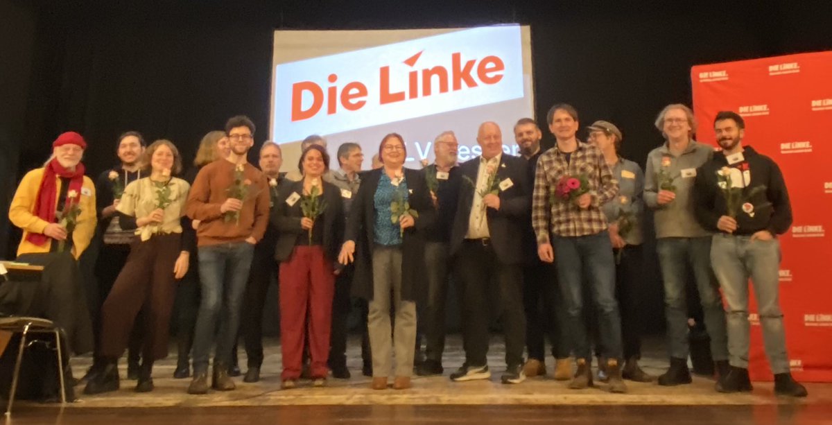 DIE LINKE HESSEN (@dielinkehessen) on Twitter photo Wir bedanken uns bei den Mitarbeitenden und Abgeordneten der <a href="/LinkeLTGHessen/">Linksfraktion Hessen</a> und danken für ihre Arbeit. Wir arbeiten daran, gemeinsam in fünf Jahren wieder zurückzukehren in den Landtag.
#linkelpt Wir bedanken uns bei den Mitarbeitenden und Abgeordneten der <a href="/LinkeLTGHessen/">Linksfraktion Hessen</a> und danken für ihre Arbeit. Wir arbeiten daran, gemeinsam in fünf Jahren wieder zurückzukehren in den Landtag.
#linkelpt