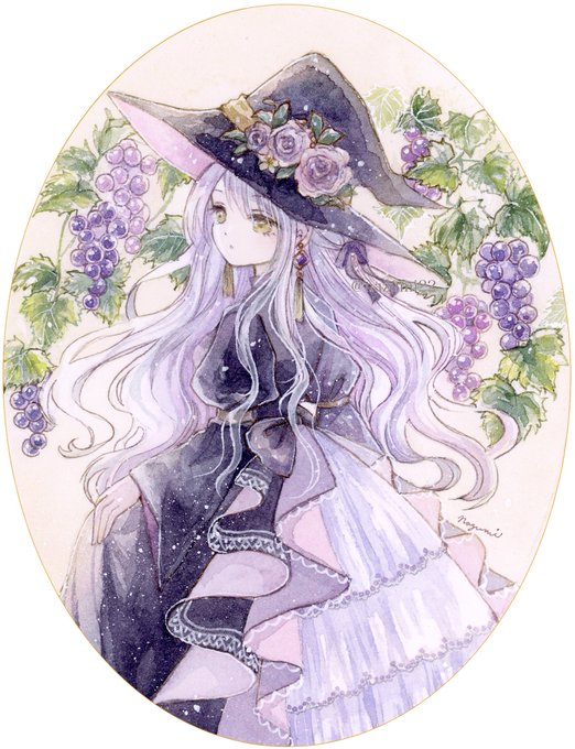 「hat ornament puffy sleeves」 illustration images(Latest)