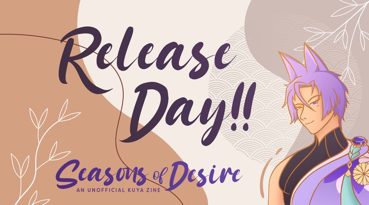 KuyaZine's tweet photo. The long wait is over!
Download Seasons of Desire: a Kuya Zine in the thread link below!🔗

Big thank you to everyone for their patience and the biggest of shoutouts to all our amazing contributors. Their hard work is what made this zine a success 🦊💜 https://t.co/vgWoSDnIjV