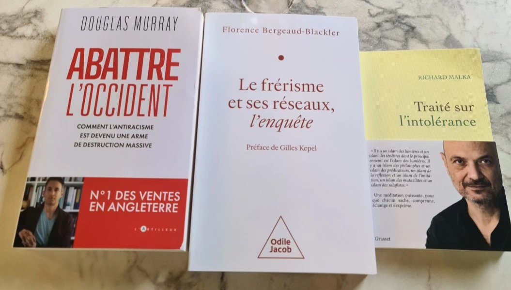 3 livres clés pour comprendre ce à quoi nous sommes confrontés, comment les fréristes noyautent nos sociétés pour établir leur califat, comment défendre notre universalité et les piliers de notre civilisation. La laïcité n est ni  négociable ni inclusive.
