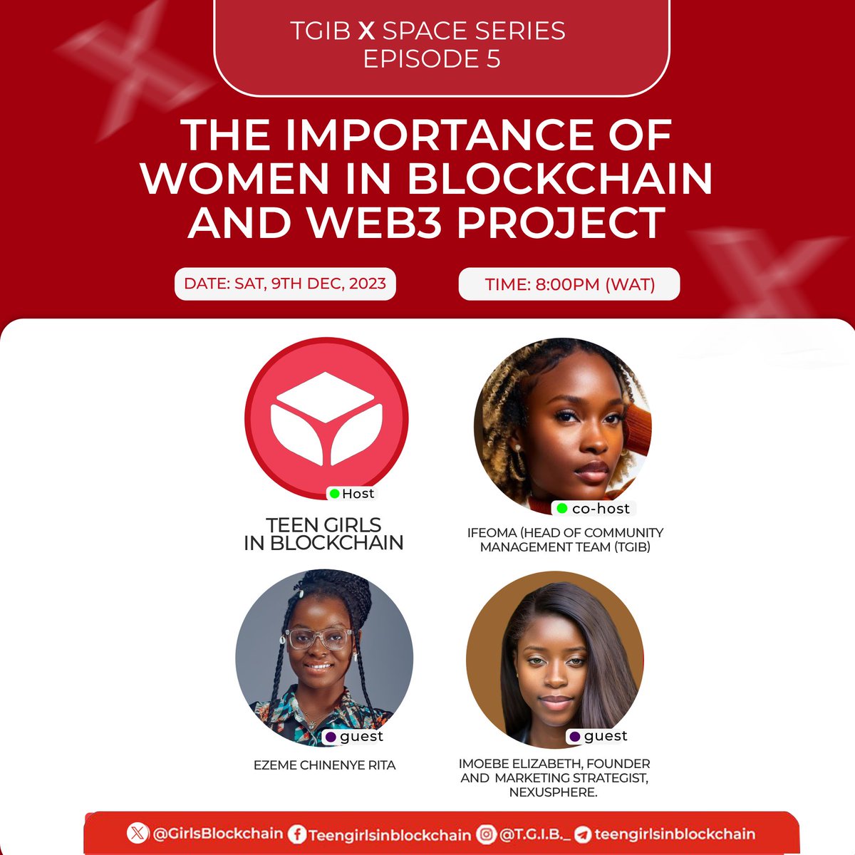 TEEN GIRLS IN BLOCKCHAIN (TGIB)™️ tweet media