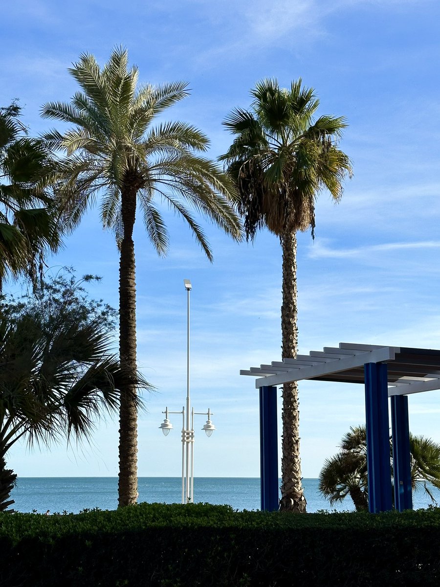 Saturday afternoon on Playa de la Misericordia #December #BeachLife #Malaga #SaturdayMood