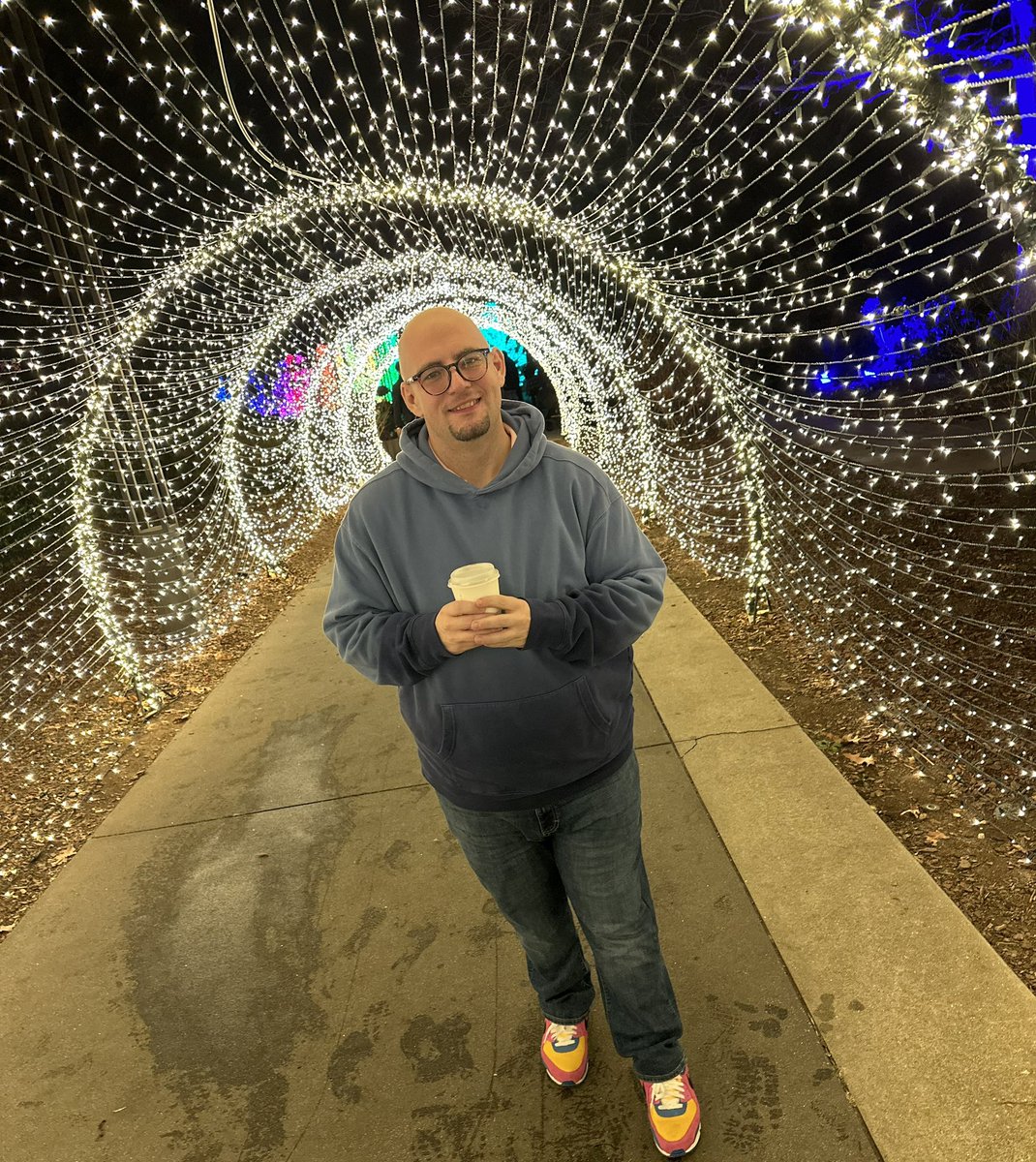 The Garden Lights at @AtlBotanical was very beautiful and magical. I hope you all are enjoying some time with loved ones and also pouring into YOUR cup.