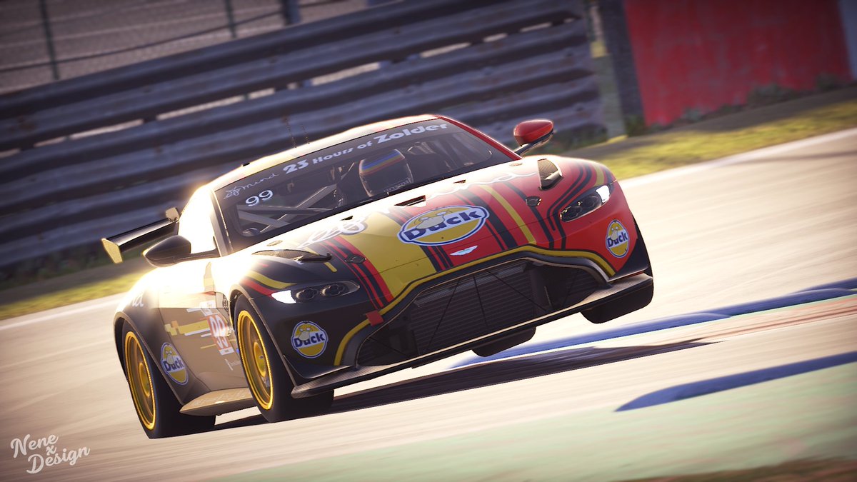 NeneFernandez95's tweet photo. The 2 VRE liveries for this weekends Race for Mental Health hosted by @JimmyBroadbent raising money for Mind UK. https://t.co/SPoOMqrLyp

POVs:
the duckstang on @AntraxoTV stream: https://t.co/POYEgw3AwB

And the duckston martin over at @Theycallmecitro 
https://t.co/67avSwQ0Pb https://t.co/cR19o1SHKe