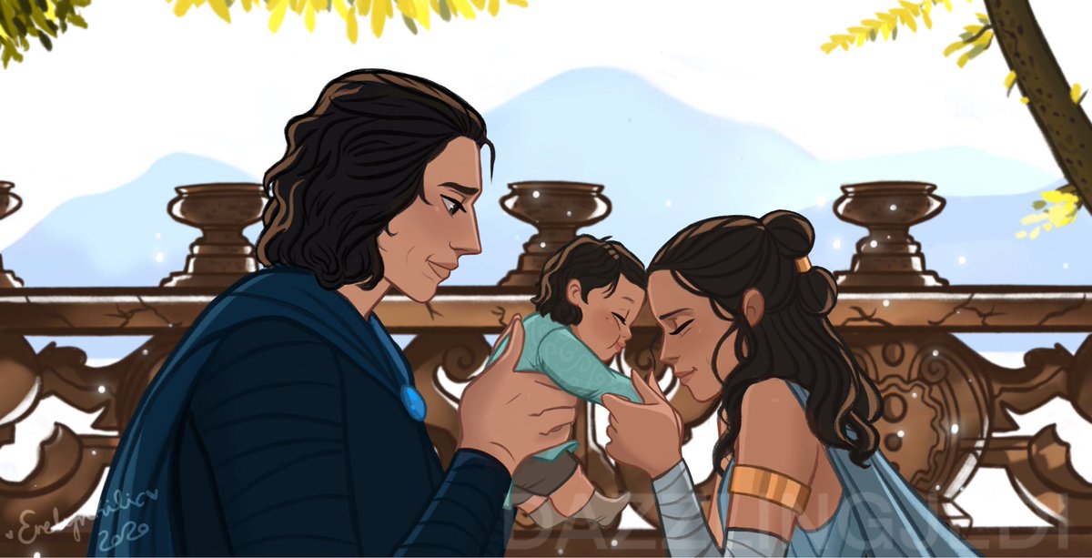 I LITERALLY CLENCH MY BUTT CHEEKS IN FEAR WHEN I SEE THIS TOXIC ART #reylo 😟😟😰😰