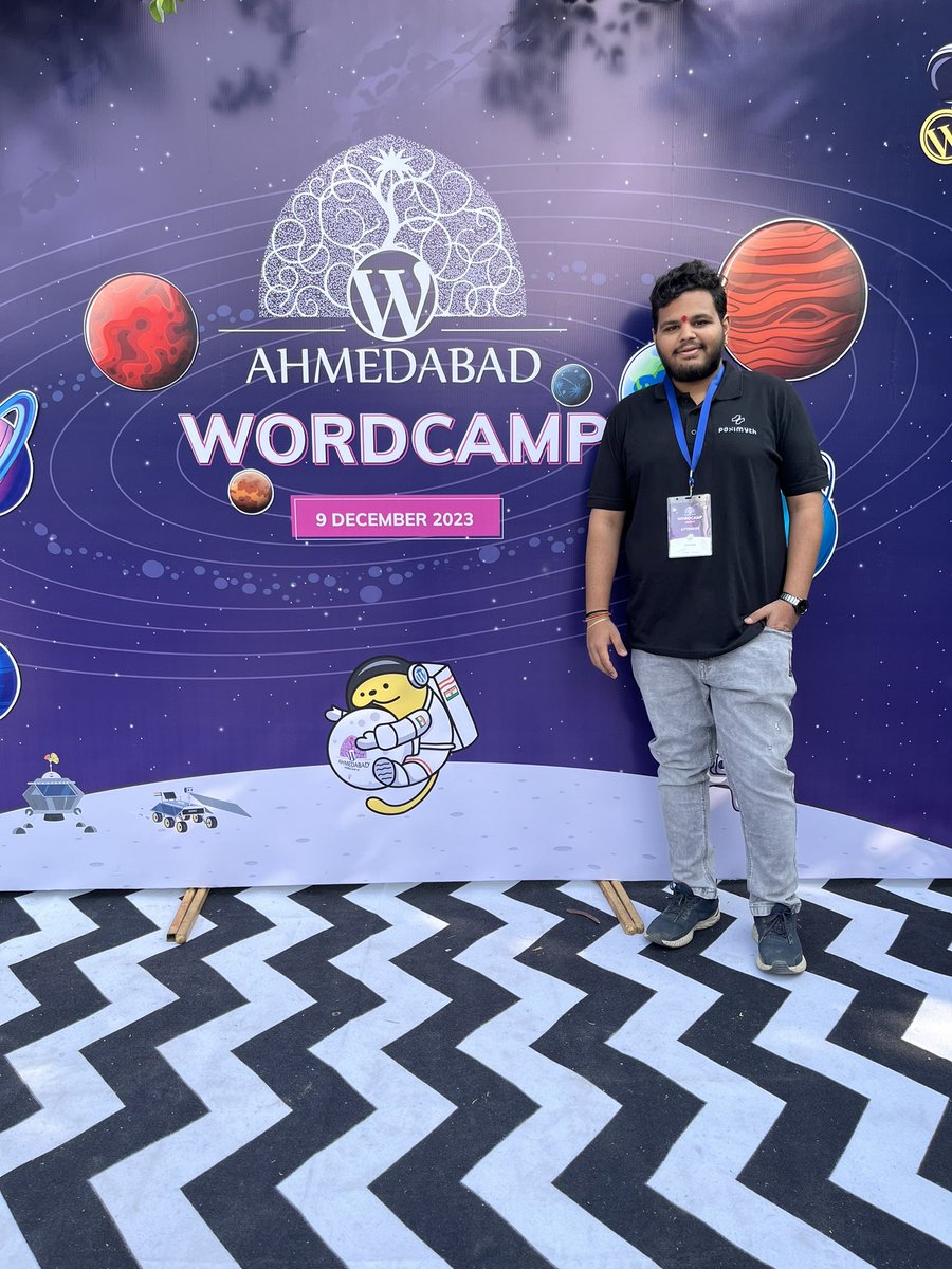 jeet_dev01's tweet photo. It’s been a great experience to attend #WCAhmedabad 🥳🤩 https://t.co/4x6CLZM78e