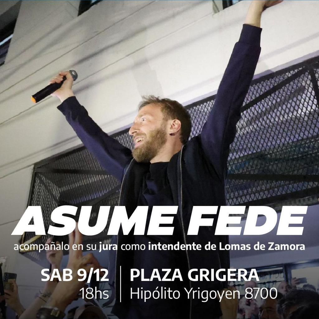 Fede es un compañero comprometido con los DDHH y la Memoria, la primera vez que tomo la palabra en un acto fue en el Pozo de Banfield, #HOY LA MESA DEL <a href="/ExPozoOficial/">MesaDeTrabajoExPozoDeBanfield</a> va a acompañarlo en este día y cada día de su labor al frente de nuestro Municipio,  Cro <a href="/fotermin/">Federico Otermín</a>  INTENDENTE